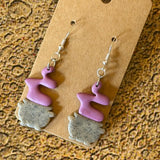 Handmade Halloween Earrings by Gemstone Jackalope