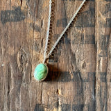 Dainty Turquoise Pendant by Lumenrose