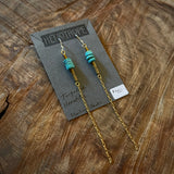 Turquoise Earrings by Heliotrope