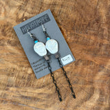 Turquoise Earrings by Heliotrope