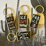 Fuck ICE Rapid Response Keychains