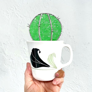 Stained Glass Cactus by Goodness Glass