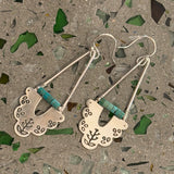 Papel Picado Earrings by Cactus Bloom Design