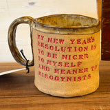 Crafting Resistance Mugs by Jess Braithwaite