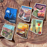 Tucson Stickers by RetroTrek