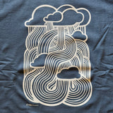 Patterns in the Storm T-Shirts from Pop Cycle Lab