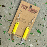 Toy Shop Earrings by Tough Kitty Designs
