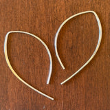 Wishbone Earrings by Lumenrose