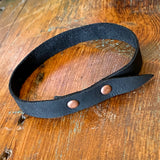 Leather Slip-On Bracelets by Misa Gonzales