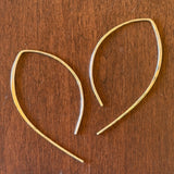 Wishbone Earrings by Lumenrose