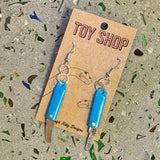 Toy Shop Earrings by Tough Kitty Designs