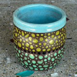 Ceramic Spotted Cups by Mehgan on the Moon