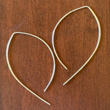 Wishbone Earrings by Lumenrose