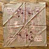 Garden Party Bandanas by Marcy Ellis