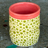 Ceramic Spotted Cups by Mehgan on the Moon