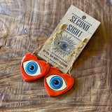 Second Sight Eye Earrings by Tough Kitty Designs