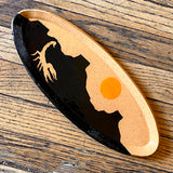 Desert Silhouette Platters by Tough Kitty Designs