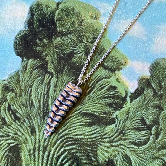 Cast Rattlesnake Rattle Necklaces by Heliotrope