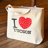 I Heart Tucson Tote by Johnny Carrillo