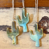 Ceramic Saguaro Ornaments by Agave Pantry