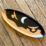 Desert Silhouette Platters by Tough Kitty Designs