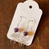 Handcrafted Gemstone Earrings by Gemstone Jackalope