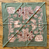 Garden Party Bandanas by Marcy Ellis