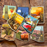 Tucson Stickers by RetroTrek