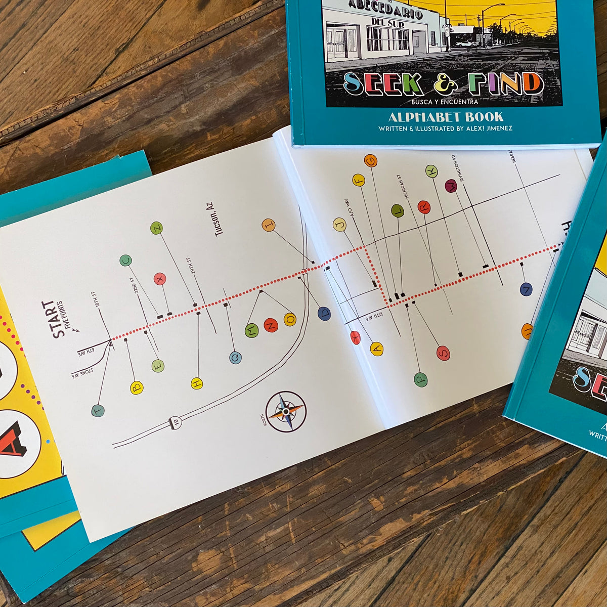 *Abecedario del Sur Book by Alexclamation Ink* – Pop Cycle Tucson