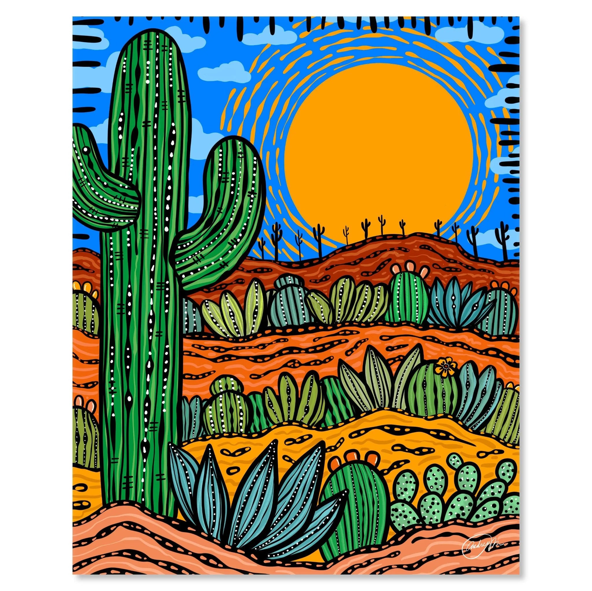 11x14 Art Prints by Annotated Audrey – Pop Cycle Tucson