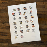 Sonoran Alphabet Print by Westerner Studio