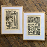 Framed Desert Details Prints by Westerner Studio