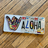 License Plate Signs by the Lost Highway Sign Company