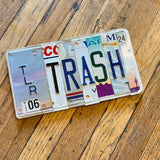 License Plate Signs by the Lost Highway Sign Company