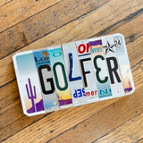 License Plate Signs by the Lost Highway Sign Company