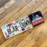 License Plate Signs by the Lost Highway Sign Company