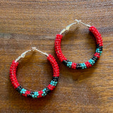 Beaded Hoops by Beads Over Diamonds