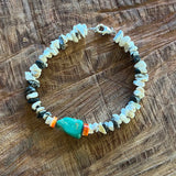 Turquoise Bracelets by Beads Over Diamonds