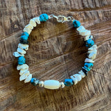 Turquoise Bracelets by Beads Over Diamonds