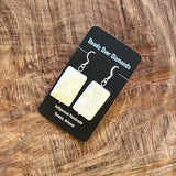 Mother of Pearl Earrings by Beads Over Diamonds