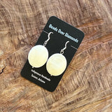 Mother of Pearl Earrings by Beads Over Diamonds