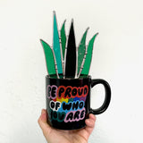 Stained Glass Cactus by Goodness Glass