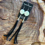 Mother of Pearl Earrings by Beads Over Diamonds