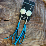 Mother of Pearl Earrings by Beads Over Diamonds