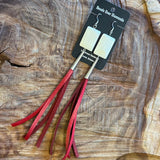 Mother of Pearl Earrings by Beads Over Diamonds