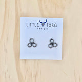 Stud Earrings by Little Toro Designs
