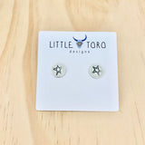 Stud Earrings by Little Toro Designs