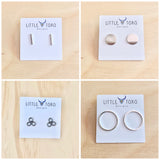 Stud Earrings by Little Toro Designs