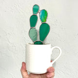 Stained Glass Cactus by Goodness Glass