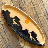 Desert Silhouette Platters by Tough Kitty Designs